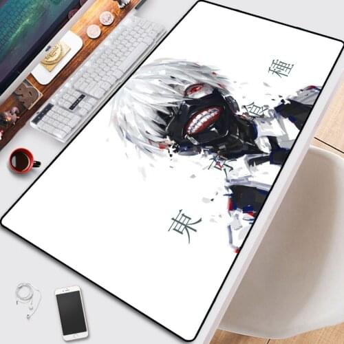 Anime tokyo ghoul Mouse Pad Large Computer Mat Carpet Gaming Mouse pad durable mouse pad Keyboard mouse pad manga mouse pad gift