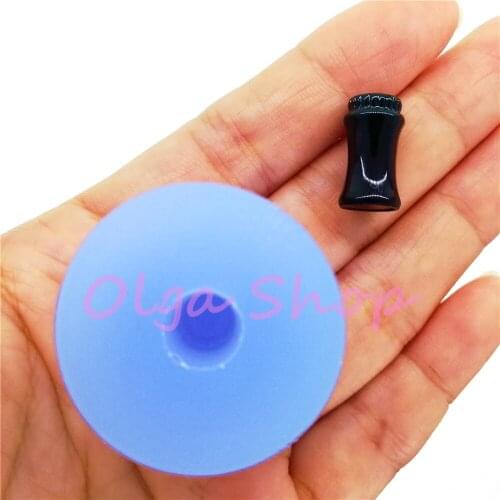 PYL880 3D Mini Bottle Silicone Mold Resin Miniaturesweets Jewelry Pendant Earrings Necklace Making Fondant Deco 15.7mm x 8.6mm