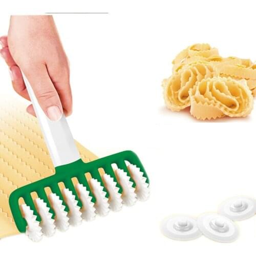 Multi-function Wheel Knife Pizza Pastry Lattice Roller Cutter For Dough Cookie Pie Kitchen Accessories Plastic Baking Tools