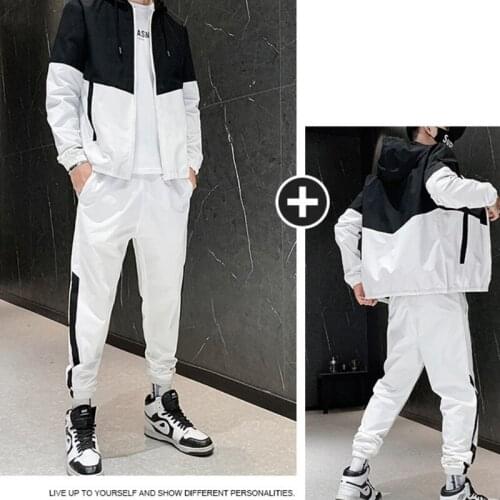 Mens Sportswear Mannen Sets Breathable Fashion Suit Mens Zipprex Tracksuit Long Sleeve Oversize Work Wear Technology Workwear