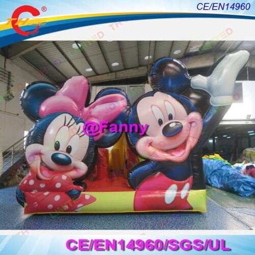 5x4m Inflatable Castles Bouncy Castles jumping castle Bounce House inflatable bouncer with Slide for Children fun play