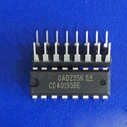 New 10PCS Authent TI CD40193BE CD40193 DIP16 Log Package