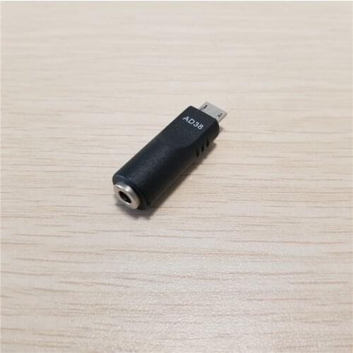 Micro USB Male to DC 3.5x1.1mm Female Adapter Converter Connector Jack Power Plug