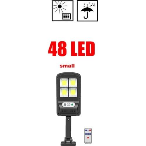 Tabular oblong 48 LED Outdoor Solar Wall Light PIR Motion Sensor Solar Lamp Waterproof Infrared Sensor Garden Light rotable bra