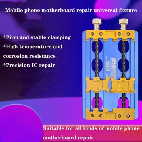 MECHANIC Universal PCB Holder Double Bearing Jig Fixture for iPhone Samsung Huawei Motherboard Soldering Tools Rework Platform