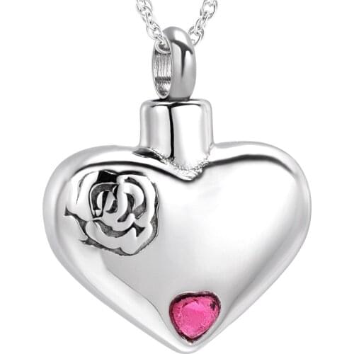 Love You Forever Heart Urn Jewelry Stainless Steel Cremation Urn Necklace For Ashes Keepsake Jewelry with free Engravable
