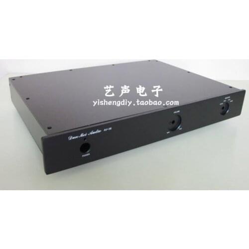 Amplifier shell size 420*306*75MM AV38 aluminum power amplifier case shell DAC decoding case bile case DIY box