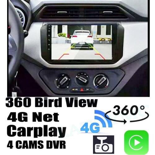 Car Audio Navigation GPS Stereo Carplay DVR 360 Birdview 4G System For Freze Nikrob EV For Chevrolet N300 N200 Move Victory
