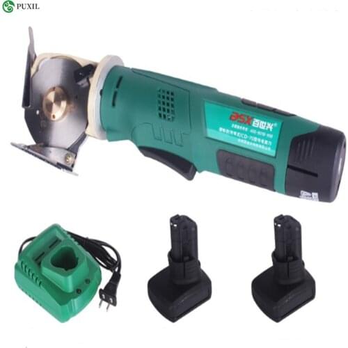 CD-70 Round Knife Portable Rechargeable Electric Cloth Cutter Leather Clothes Cutting Machine 12V 12V 2.5CM