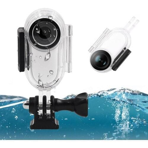 30M Waterproof Housing Case For Insta 360 Go2 Diving Protective Underwater Dive Cover Insta 360 Go2 Sport Camera Accessories