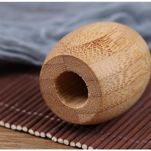 Bamboo Toothbrush Holder Natural Vegan Toothbrush Accessories Tools 1 pc Wooden Toothbrush Bathroom Stands
