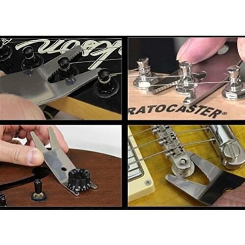 Electric Guitar Wood Guitar Tool Stainless Steel Multi-function Spanner for Guitar Switch Knob Tuner Casing