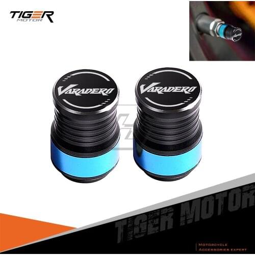 For Honda XL125 XL1000 Varadero Rim Motorcycle Accessories Wheel Valve Stem Cap Set