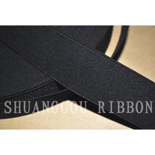 Stretchrite 2''(50mm) by 5meters Elastic Cord.Very strong elastic . black