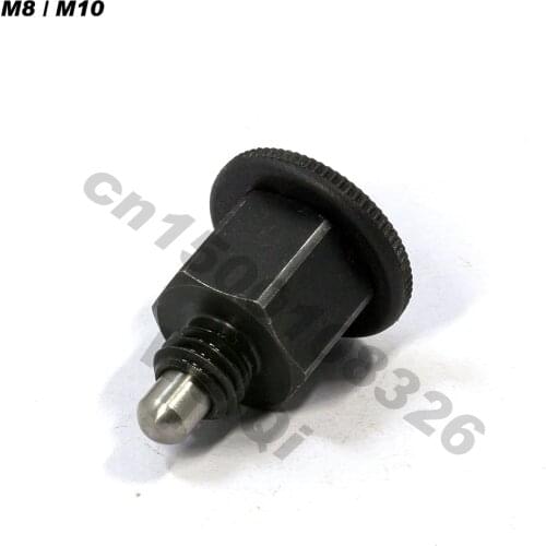 Indexing plungers,original number is pmxsb,trturn type, black, spring inside ,M8 M10
