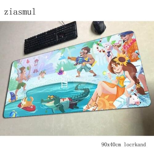 Teemo mouse pad 90x40cm mousepads Professional gaming mousepad gamer Indie Pop large personalized mouse pads keyboard pc pad