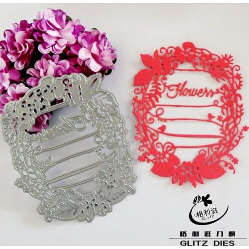 2016 New Scrapbook DIY Metal Die cutting dies for DIY Scrapbooking Photo Album Decoretive Embossing Stencial Frame Message board
