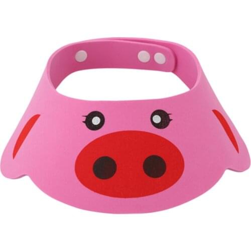 Adjustable Baby Shower Hat Toddler Kids Shampoo Bathing Shower Cap Wash Hair Shield Direct Visor Caps For Baby Care