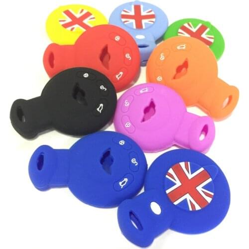 Silicone car Key Case Cover For Bmw Mini Cooper key cover S Roadster R55 R56 R57 R58 R59,For Mini Cooper key cover for bmw
