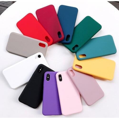 Candy Color Silicone Case For Samsung Galaxy A50 A51 A40 A70 A71 M10 M20 A10 A20 A30 M30 A10E A20E A10S A20S A30S A40 M30S Cover