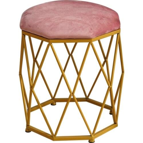 Makeup Stool Light Luxury Makeup Chair Net Red Ins Chair Girl Cute Bedroom Simple Fashion Dressing Stool