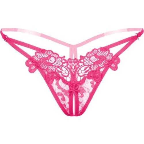 One Size 13 Color Panties Sexy Women Ladies Lace V-string Briefs Thongs G-string Lingerie Underwear Low-Rise Panties Cotton