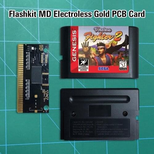 Virtua Fighter 2 - 16 bit MD Games Cartridge For MegaDrive Genesis console