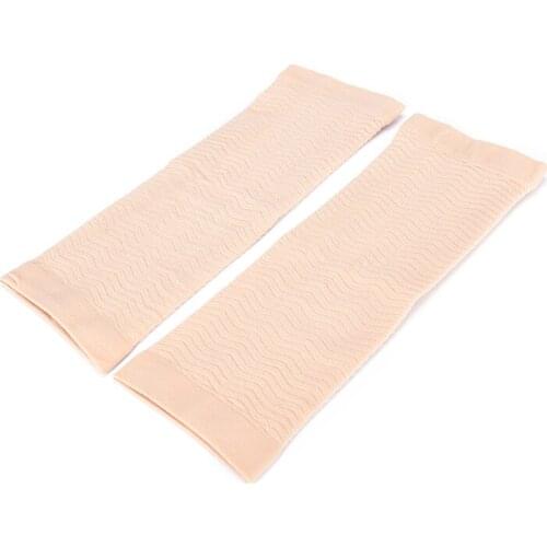 1Pair Slimming Arm Belt Upper Arms Sleeve Shape arm Taping Massage For Women Slimming Compression Arm Shaper Helps Tone Shape