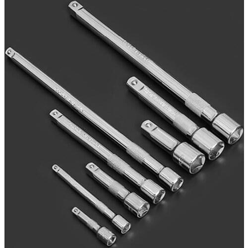 1pc 125mm 250mm Long Extension Bar Wrench Extender Adjustment Tool 3/8 1/2 Inch Socket Drive Extension Hand Tool