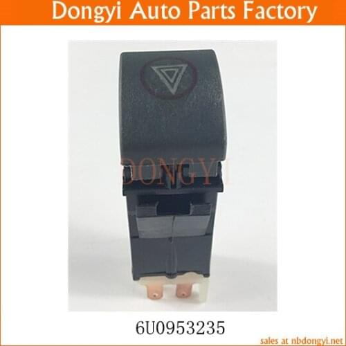 Warning Alarm Hazard Light lamp Switch OE No. 6U0953235