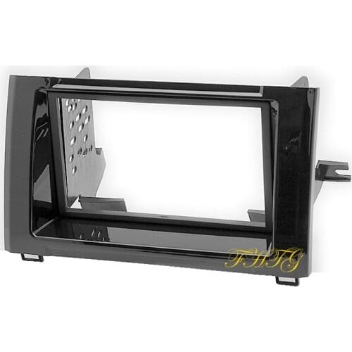 Car Radio Fascia,Dash Kit is suitable for 2014 Toyota Tundra,Double Din Car Audio Frame