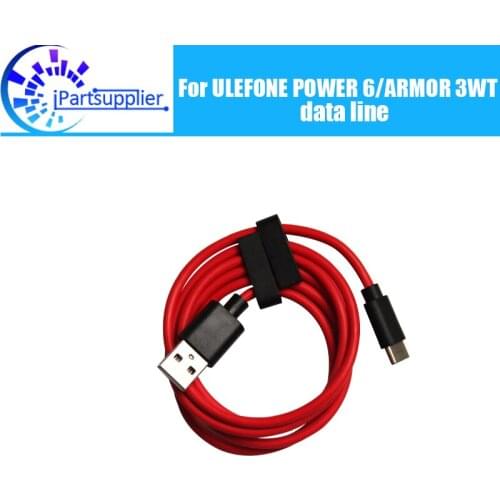ULEFONE POWER 6 USB Cable 100% Official Original High Quality Micro USB Wire Mobile Phone Accessories For ULEFONE ARMOR 3WT