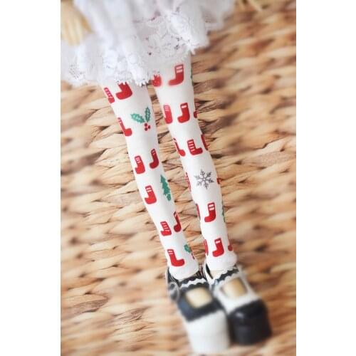 Lovely Red boots Leggings for Bjd doll 1/6 YOSD, 1/4 MSD,1/3 SD13 SD16 Doll Accessories SK9