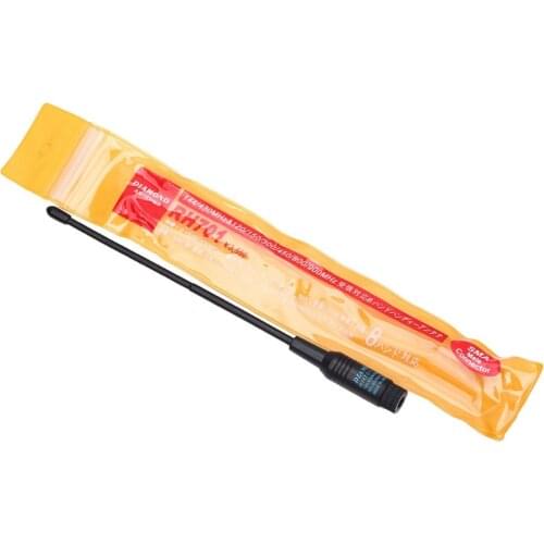 Diamond RH-701 SMA-Male Dual Band UHF/VHF 144/430MHz RH701 Antenna for Baofeng Yaesu TYT Wouxun Portable Walkie Talkie CB Radio