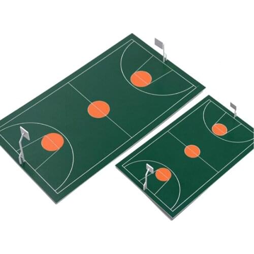 DIY Handmade Architecture Model Basketball Playground In N Scale Train Layout Building Design