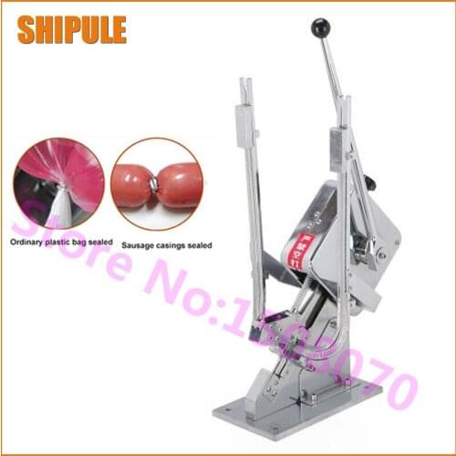 Gold supplier U-shape hand sausage clipping machine manual sausage clipper machine for sausage casing