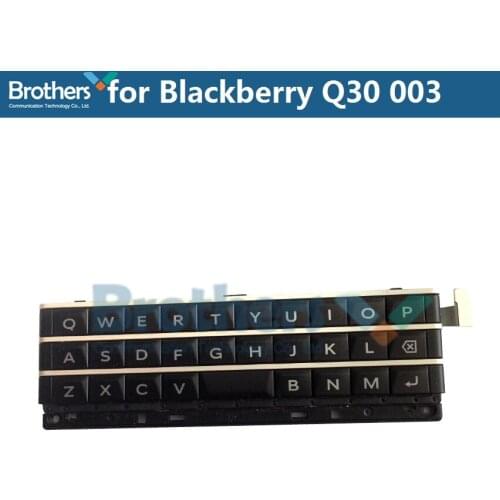 Keypad for BlackBerry Q30 Keyboard Button Flex Cable for BlackBerry Q30 Repair Part Phone Replacement Parts Black AAA Original