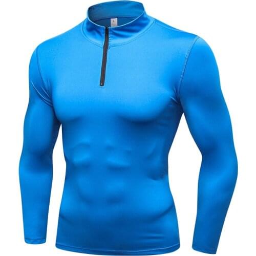 Running Jacket Slim Fit Mens Sports Jackets Running Shirt Long Sleeve Sport Top Sweat Sports Wear Mens bodybuilding Sweatshirts