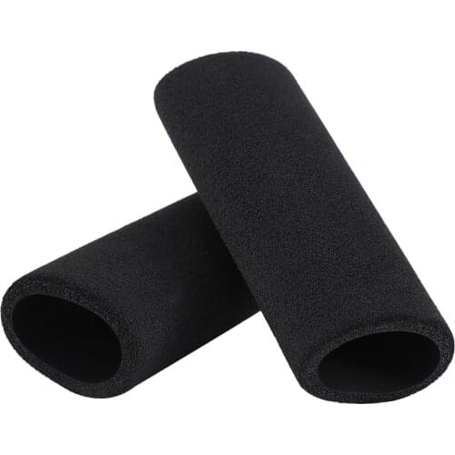2PCS Motorcycle Slip-on Grip Cover UV Resistant Material Foam Comfort Anti Vibration Handlebar Grip Cover