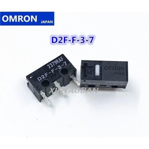 OMRON Mouse Micro Switch D2F-F-3-7 Button suitable for 10M 20M 50M steelseries Sensei 310 G304 g305 G602 G900 G903 Free shipping