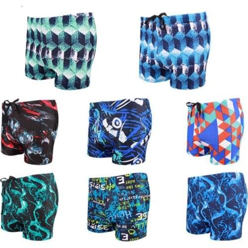 Beach Shorts Man Swimming Boxer Trunks Summer Breathable Bathing Trunks Print Male Swimwear
