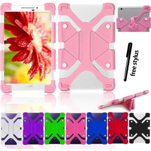 For Asus ZenPad 10 Inch/ZenPad 3S 10 Tablet Case Full Four Corner Shockproof Protection Case + Free Stylus