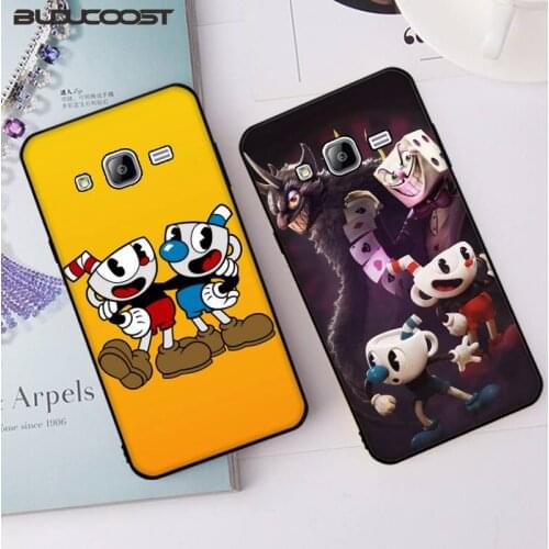 Luxury fashion Cuphead Cartoon Phone Case Cover for Samsung J6 J7 J2 J5 prime J4 J7 J8 2016 2017 2018 DUO core neo M20