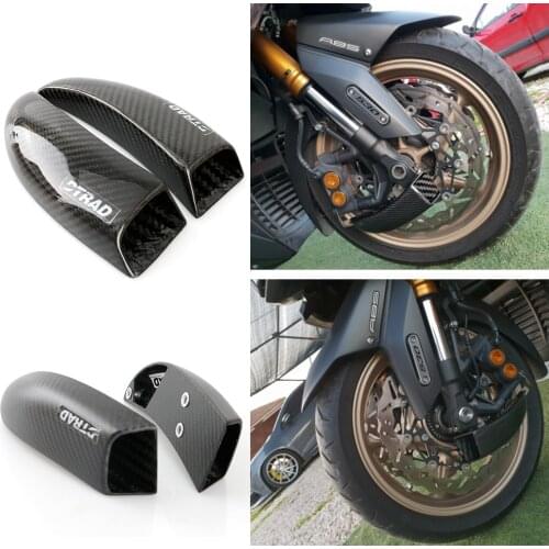 For Yamaha T Max T-Max Tmax 530 DX SX 560 Front Brake Disc Air Ducts Cooling System Brake Radiator System Carbon Fiber Pipe