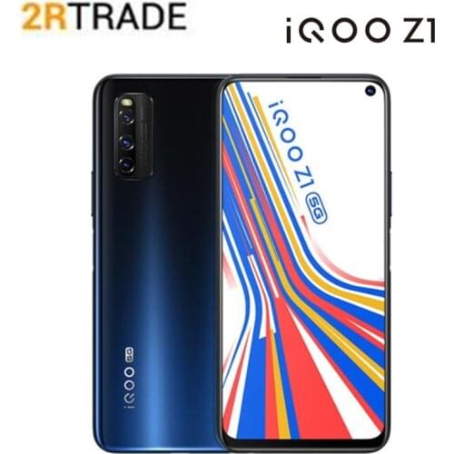 VIVO IQOO Z1 5G Celular MediaTek 1000Plus Fingerprint+Face ID 6.57'' Pore Full Screen 44W Charging Cellphone