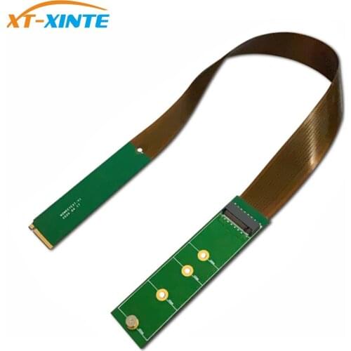 XT-XINTE Full Speed M.2 Extension Cord M2/4X M key SSD Solid State Drive Extension Cable Riser Card for NVME NGFF 2280 2242 SSD