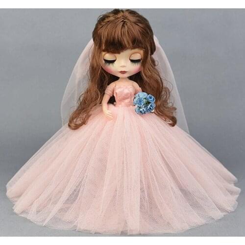 1pc very beautiful new clothes pretty dress doll accessory for Licca doll blyth doll