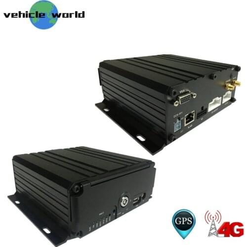 2.0MP AHD 1080P HDD SD Card 8Ch Vehicle Car Taxi Trailer Truck School Bus Mobile DVR built in GPS 4G