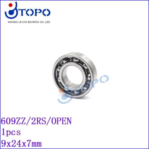 9*24*7mm Deep Groove Ball Bearings609 ZZ/2RS/OPEN