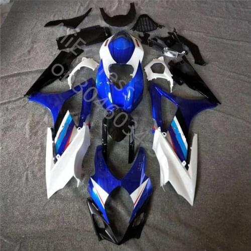 Hot sales blue white black Injection Fairing Kits For Suzuki GSXR1000 K7 07-08 2007 2008 GSXR 1000 K7 07 08 GSXR 1000 Fairing